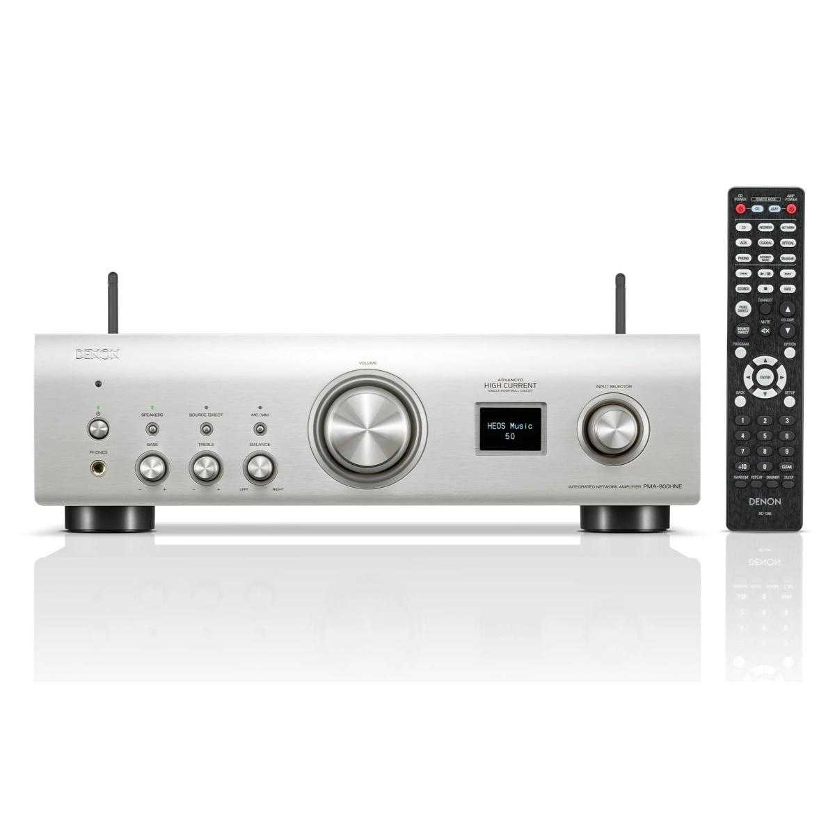 Усилитель Denon PMA-900HNE Silver – цена, описание и отзывы — фото