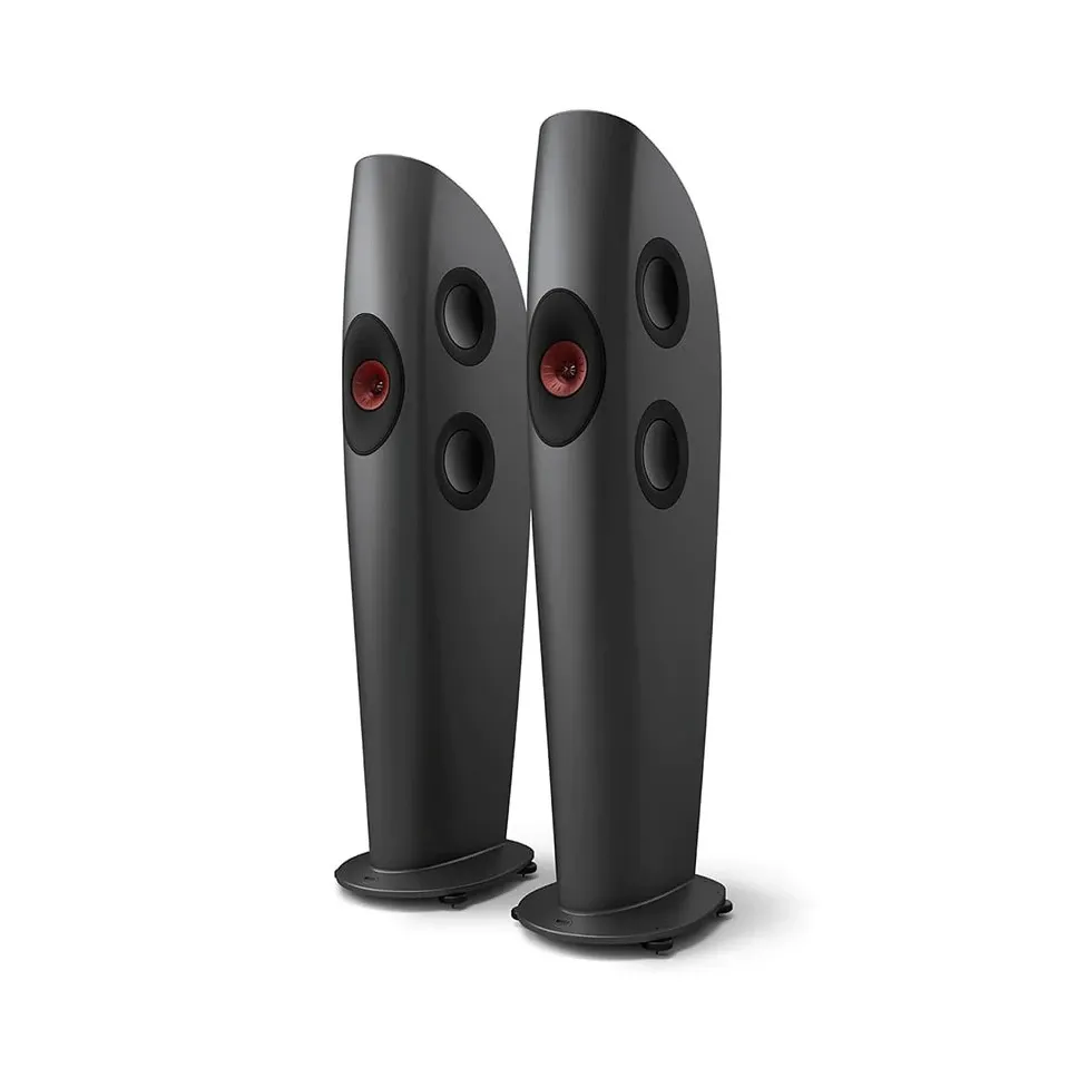 Напольная акустическая система KEF Blade Two Meta Charcoal Grey Red – цена, описание и отзывы — фото
