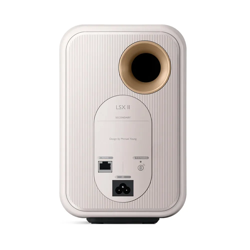 Полочная акустика KEF LSX II Mineral White – цена, описание и отзывы — фото