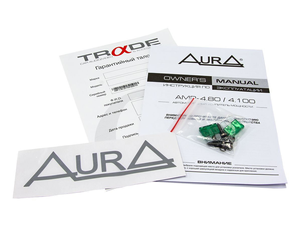 4-канальный усилитель Aura AMP-4.100 – цена, описание и отзывы — фото