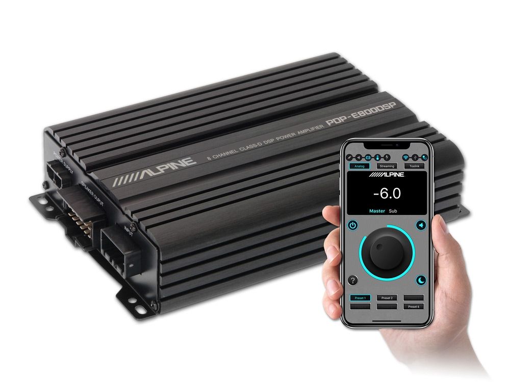 Цифровой процессор Alpine PDP-E800DSP – цена, описание и отзывы — фото