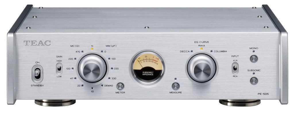 Фонокорректор TEAC PE-505 Silver – цена, описание и отзывы — фото