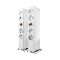 Напольная акустическая система KEF Reference 5 Meta High Gloss White Champagne – цена, описание и отзывы — фото