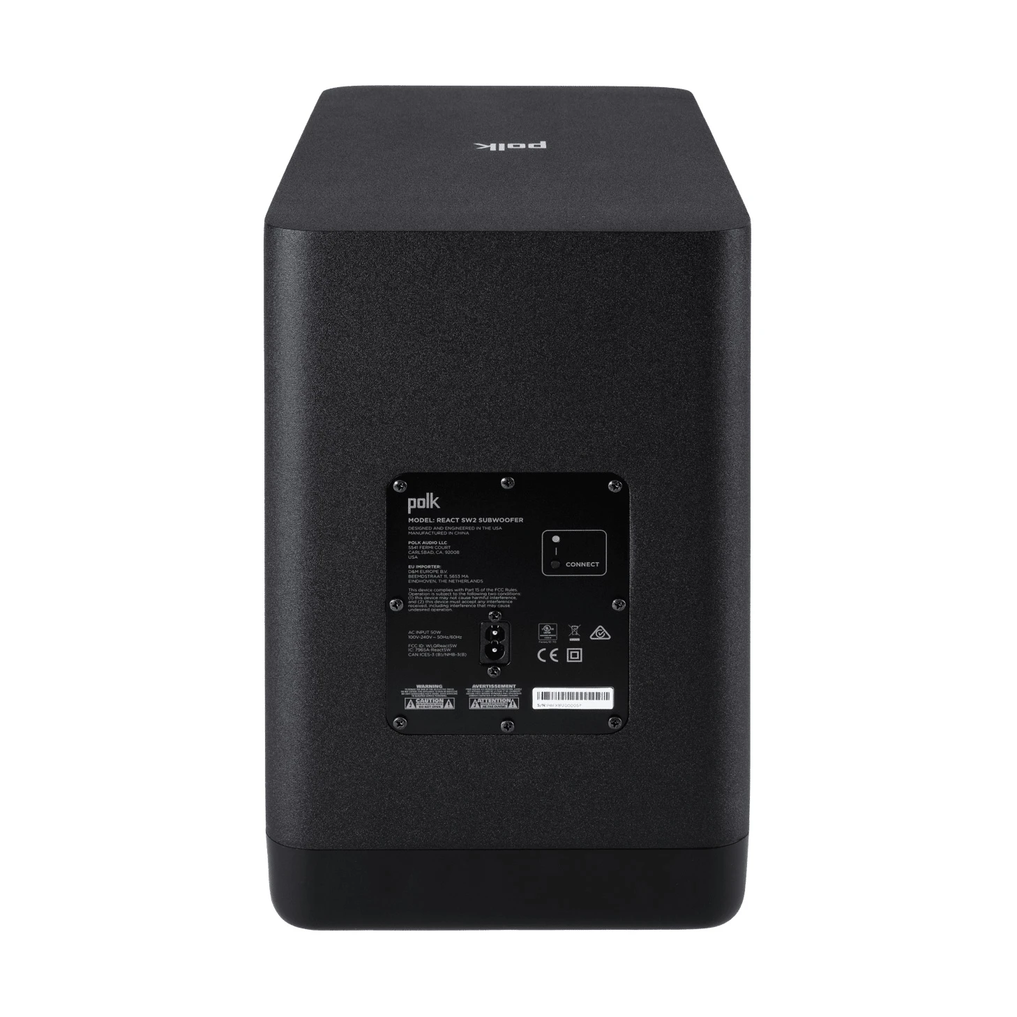Сабвуфер Polk Audio REACT SUB – цена, описание и отзывы — фото