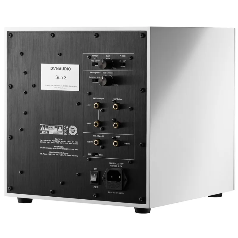 Сабвуфер Dynaudio Sub 3 Satin White – цена, описание и отзывы — фото
