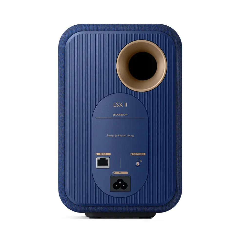 Полочная акустика KEF LSX II Cobalt Blue – цена, описание и отзывы — фото