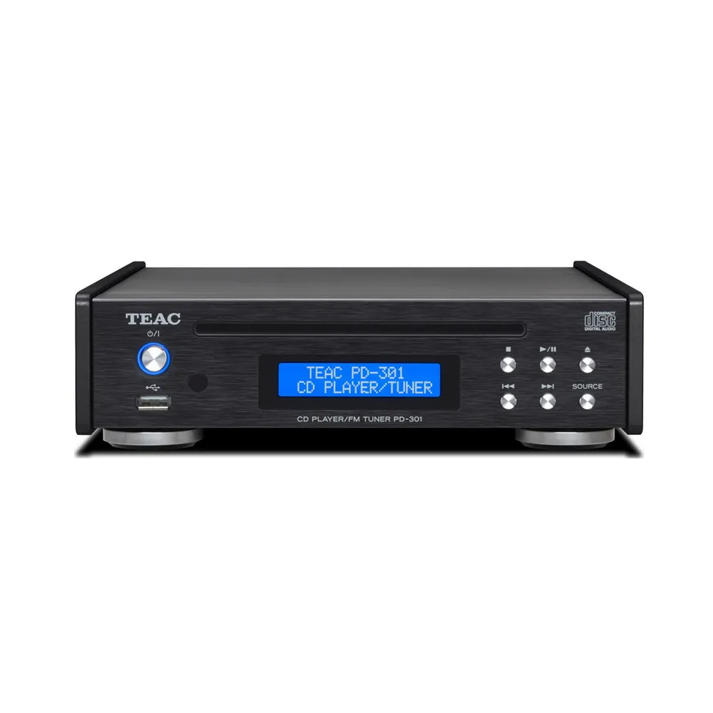 CD проигрыватель TEAC PD-301-X Black – цена, описание и отзывы — фото