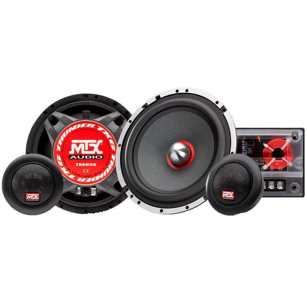 Компонентная акустическая система MTX TX665S – цена, описание и отзывы — фото