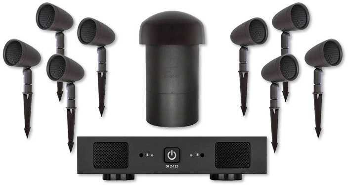 Ландшафтная акустика Sonance SGS 8.1 SYSTEM w/SR 2-125 AMP – цена, описание и отзывы — фото