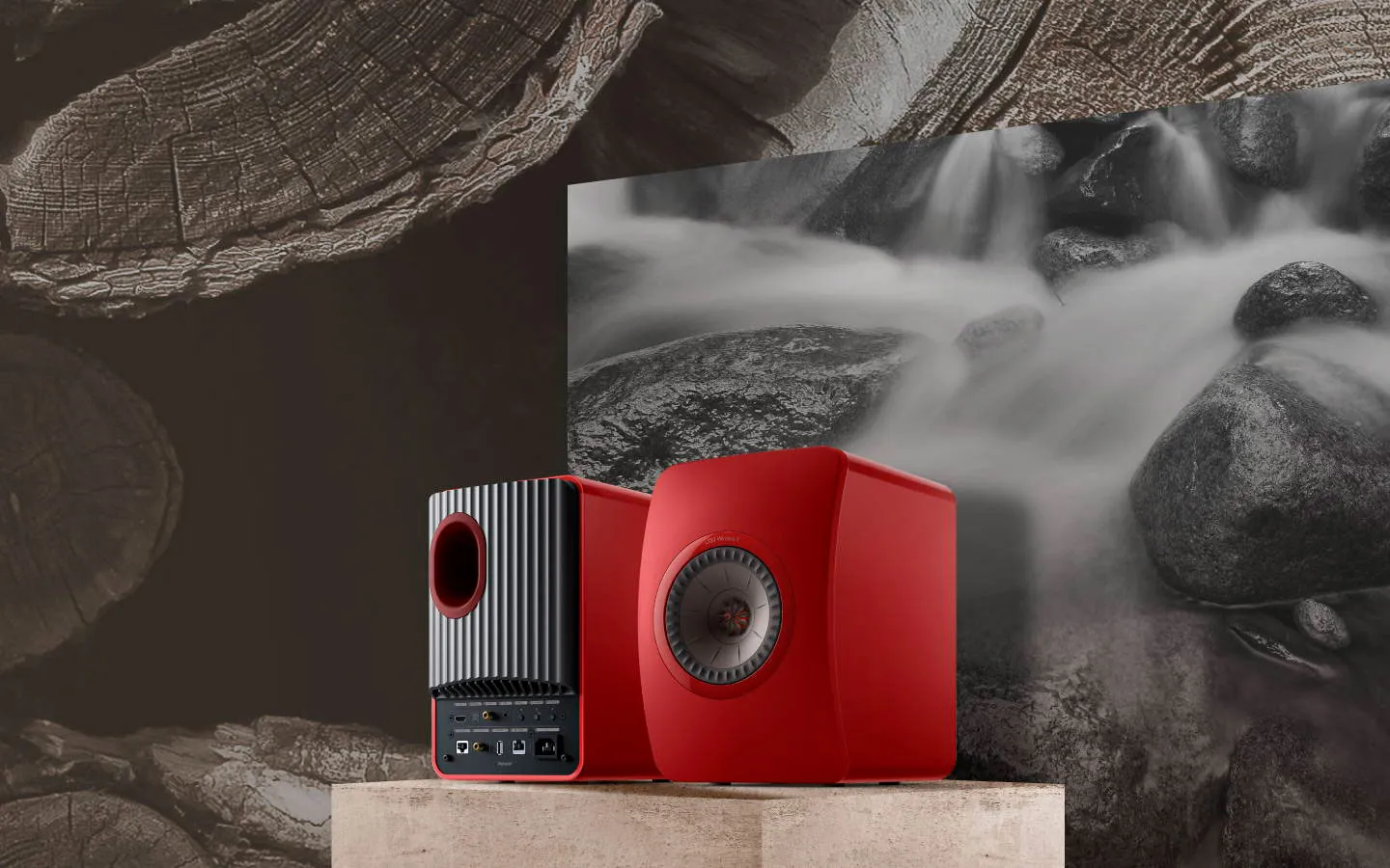  KEF LS50 Wireless II Crimson Red SE – цена, описание и отзывы — фото