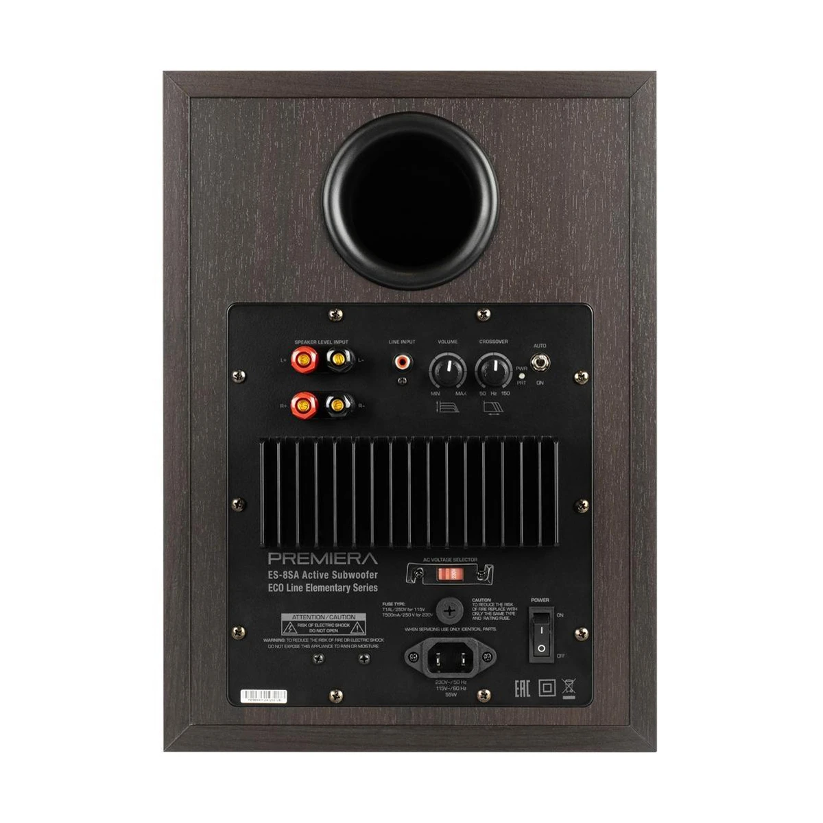 Сабвуфер PREMIERA ES-8SA Mocca wood grain – цена, описание и отзывы — фото