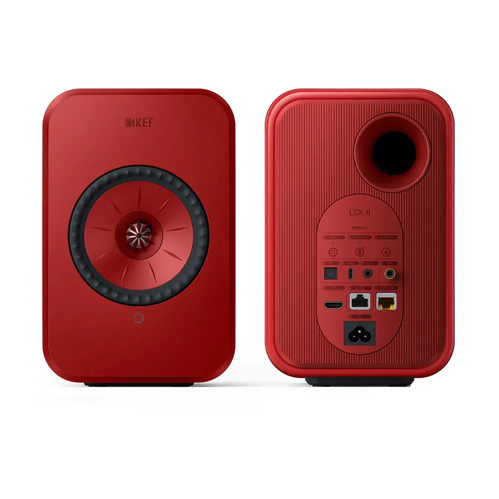Полочная акустика KEF LSX II Lava Red – цена, описание и отзывы — фото