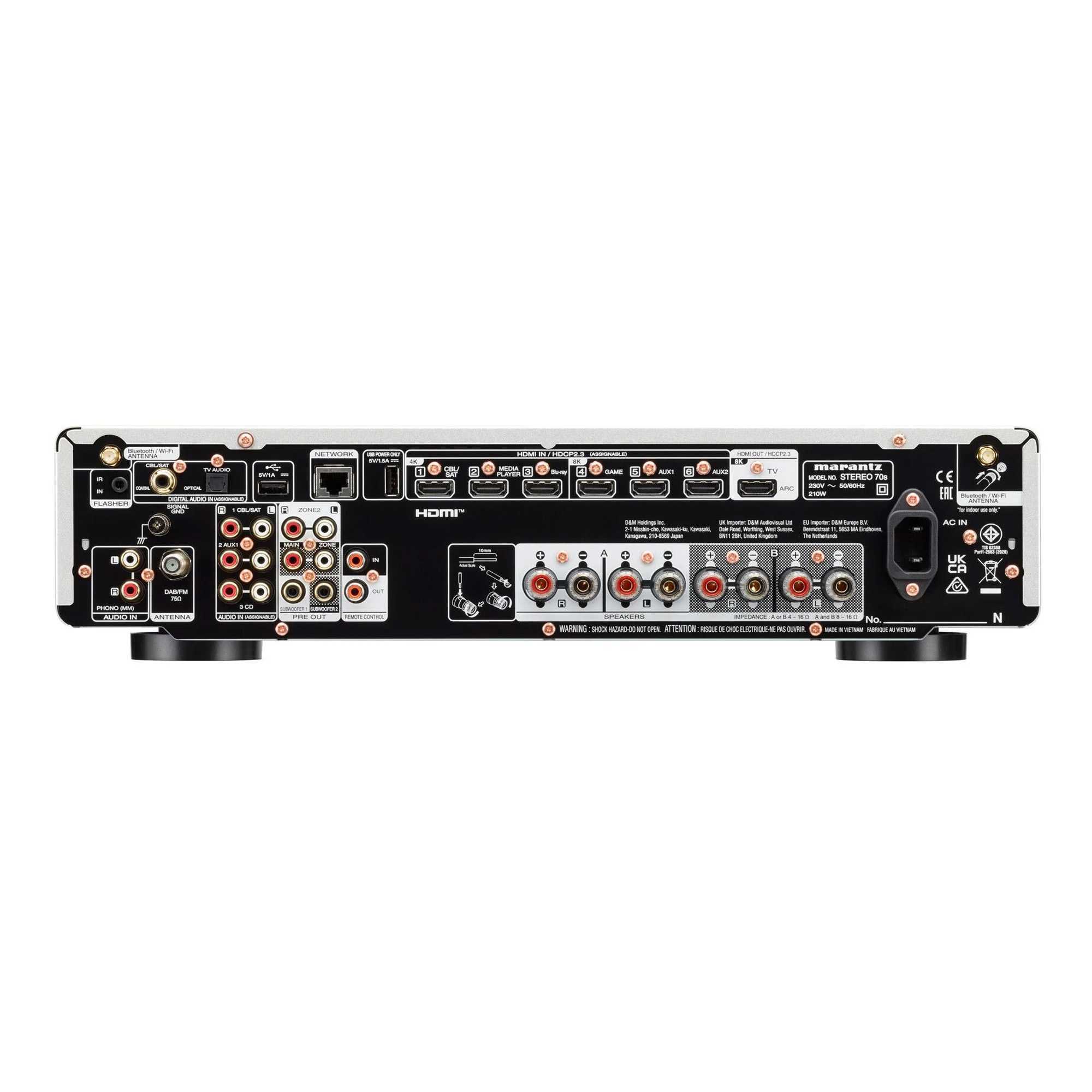 AV-ресиверы Marantz Stereo 70s Silver – цена, описание и отзывы — фото