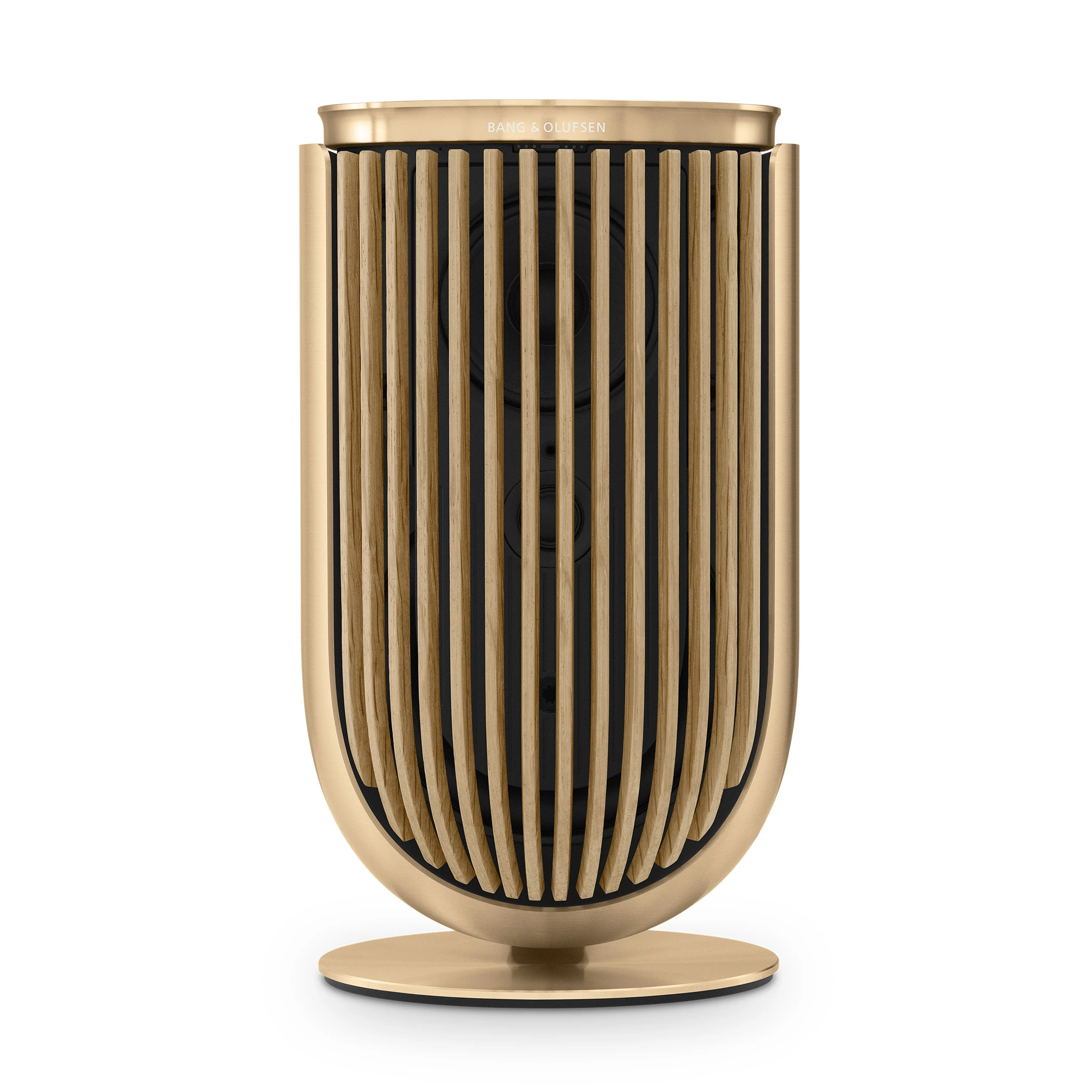 Беспроводная акустическая система Bang & Olufsen Beolab 8 Gold Tone/Oak, TS – цена, описание и отзывы — фото