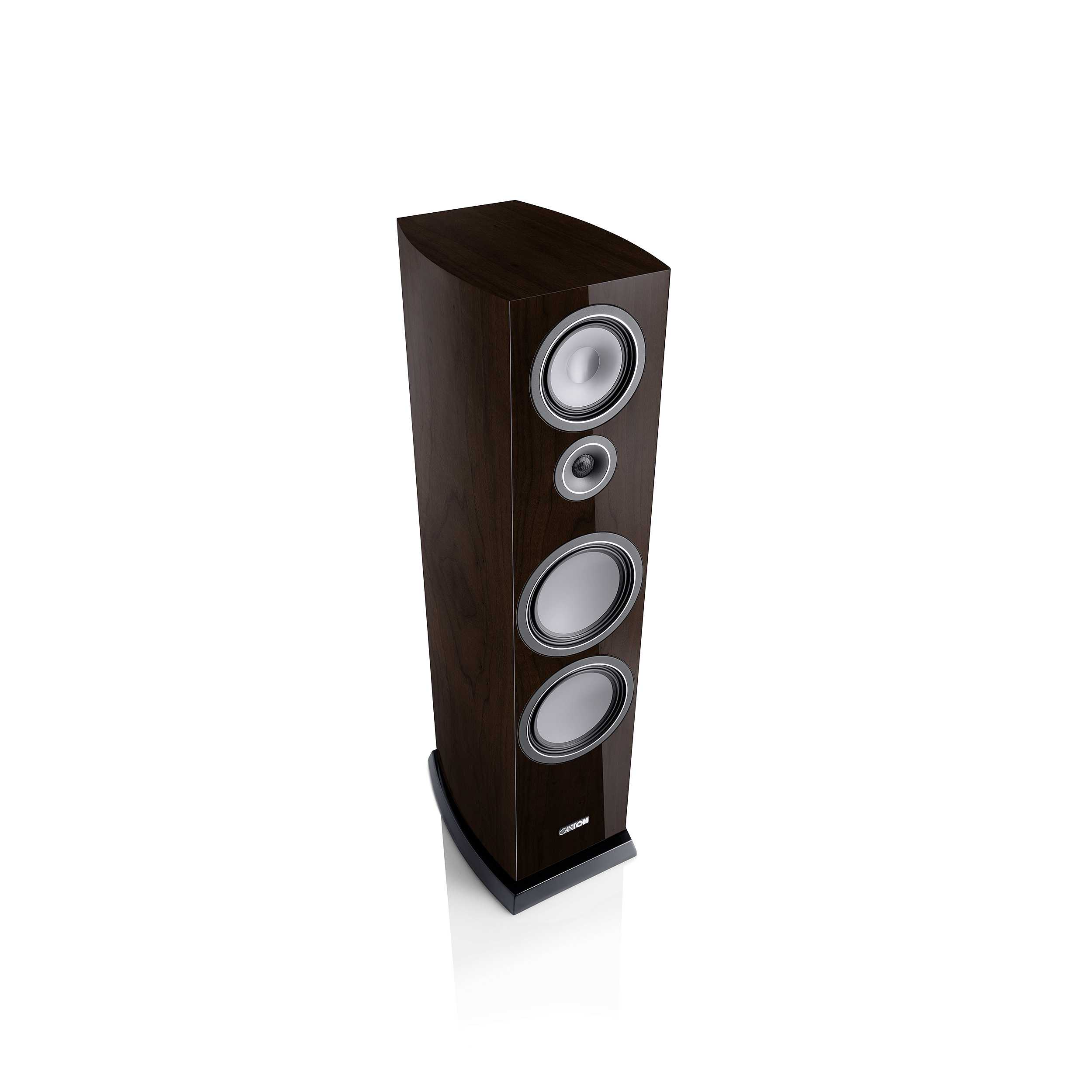 Напольная акустическая система CANTON Vento 100 Walnut dark high gloss – цена, описание и отзывы — фото