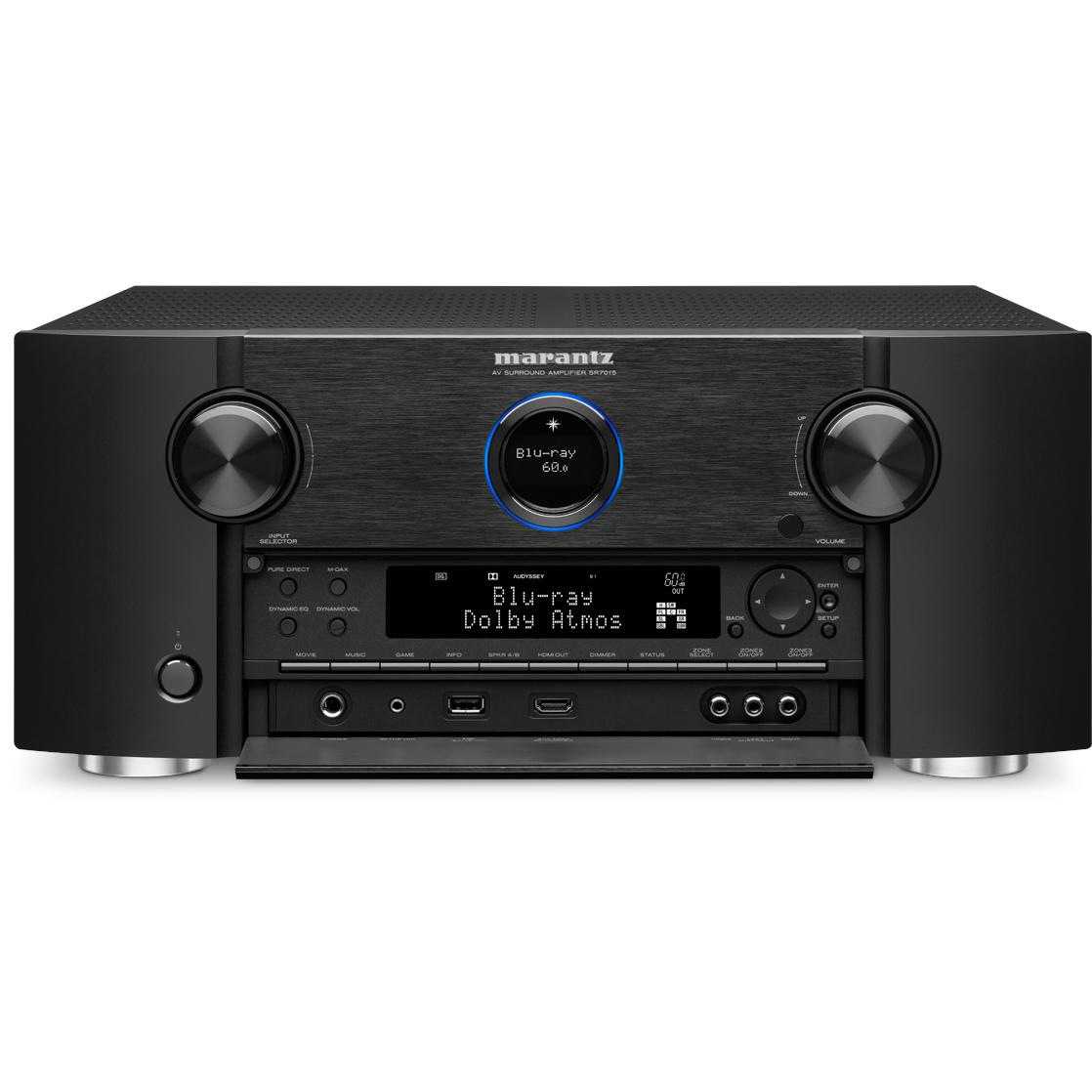AV-ресиверы Marantz SR7015 Black – цена, описание и отзывы — фото