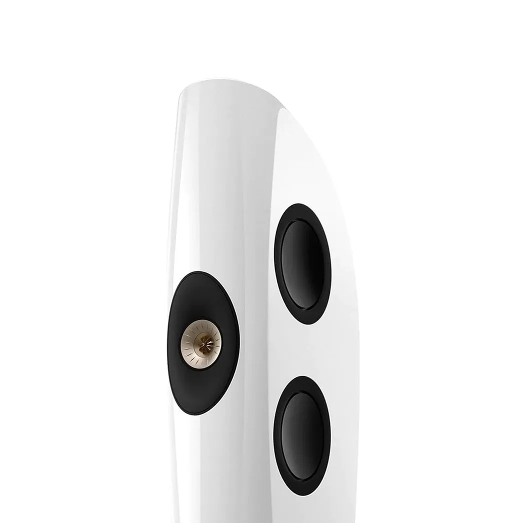 Напольная акустическая система KEF Blade One Meta Arctic White Champagne – цена, описание и отзывы — фото