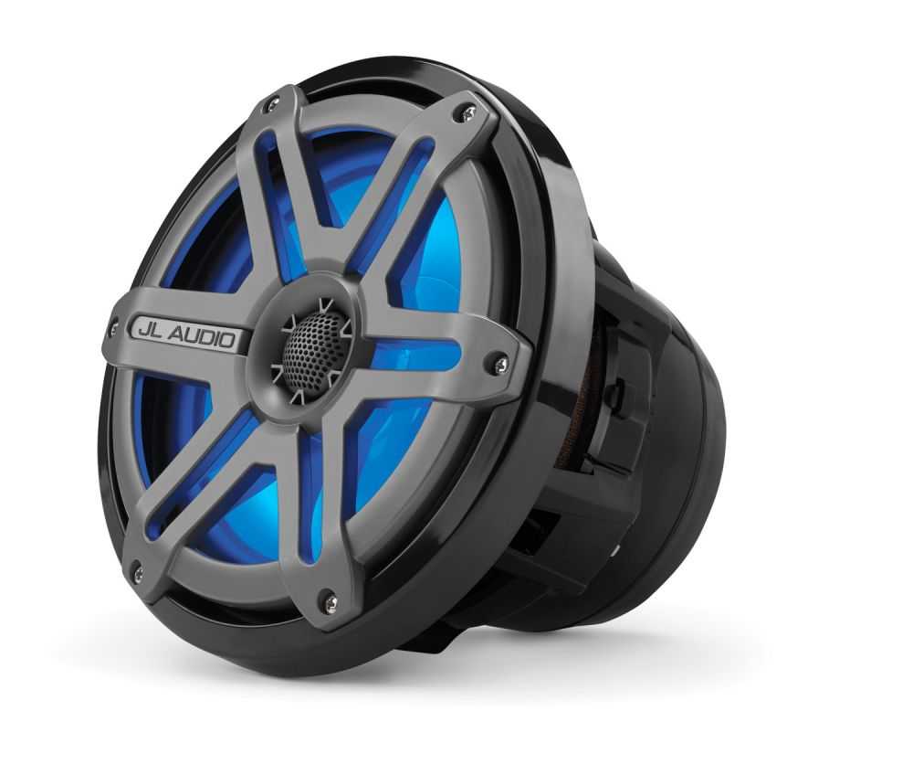 Морская акустика JL Audio M880-CCX-SG-TLD-B Sport Titanium w/Blue LED – цена, описание и отзывы — фото