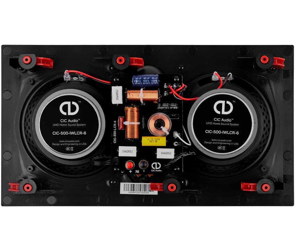 Встраиваемая акустическая система CIC Audio CIC-500-IWLCR-6 – цена, описание и отзывы — фото