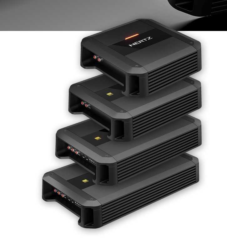 Новые усилители Hertz DP