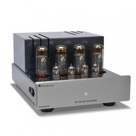 Ламповый усилитель PrimaLuna EVO 100 Poweramp Silver – цена, описание и отзывы — фото