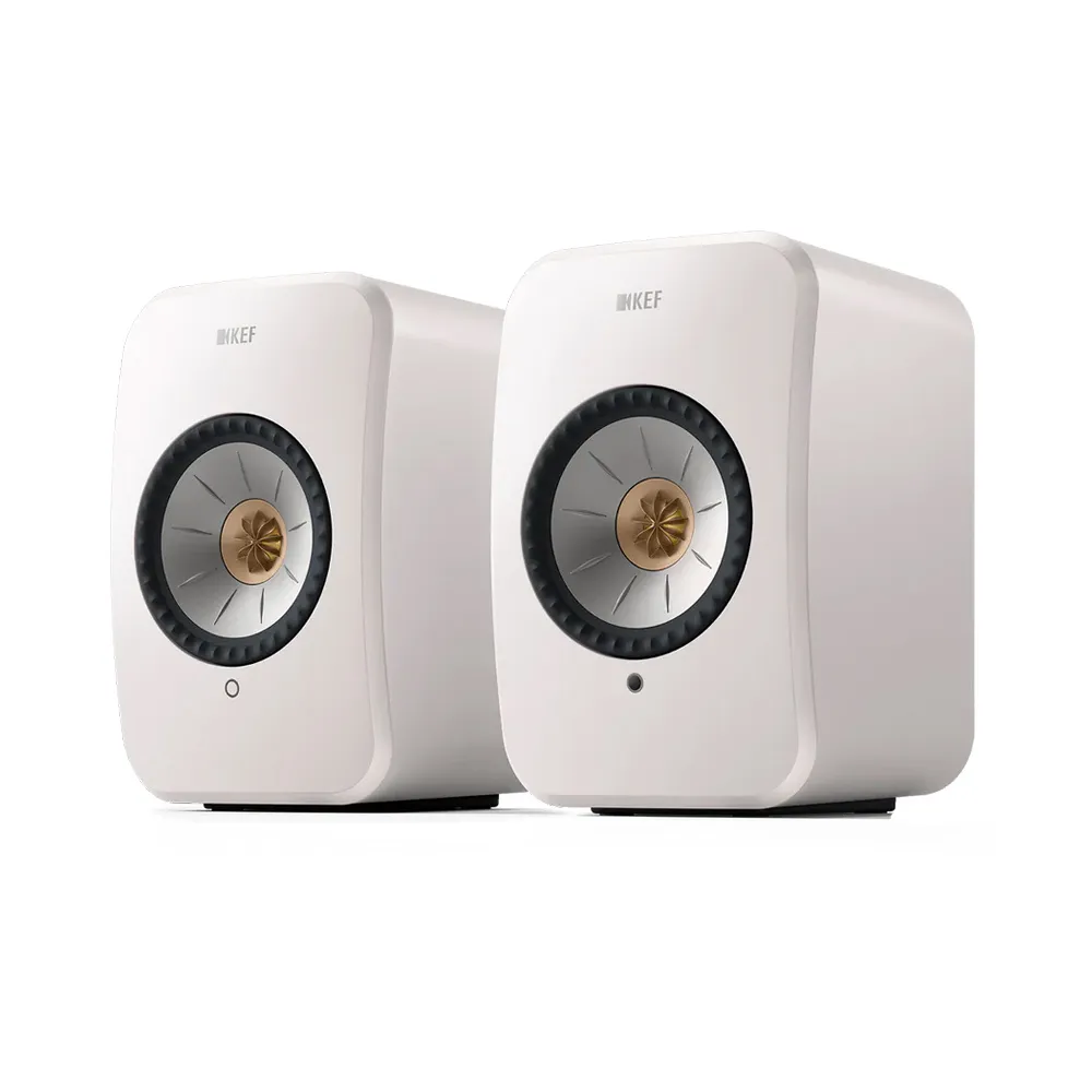 Полочная акустика KEF LSX II Mineral White – цена, описание и отзывы — фото