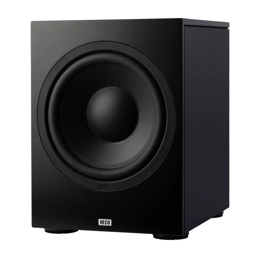  HECO Aurora XT Sub Black – цена, описание и отзывы — фото