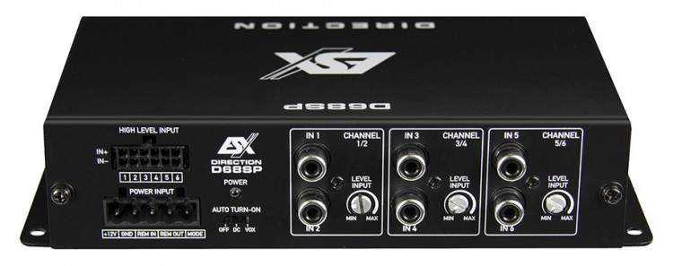 Цифровой процессор ESX D66SP – цена, описание и отзывы — фото