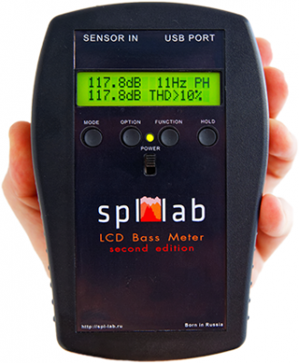 Измеритель звукового давления Spl-Lab LCD Bass Meter (Second Edition) – цена, описание и отзывы — фото