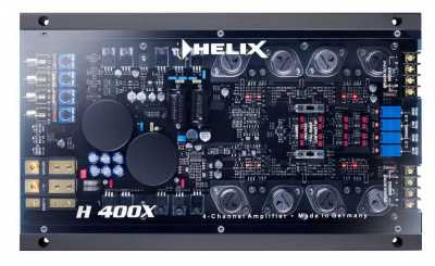 4-канальный усилитель Helix H 400X – цена, описание и отзывы — фото