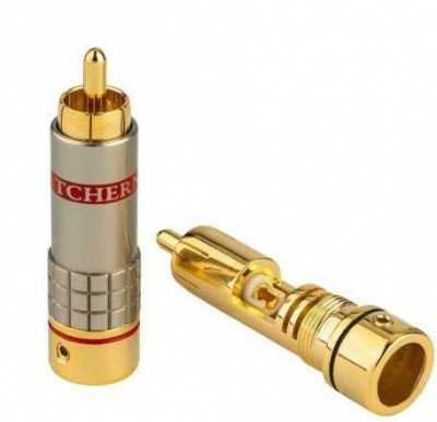 RCA коннектор Tchernov Cable RCA Plug Special NG (Red) – цена, описание и отзывы — фото