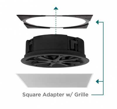 Защитная сетка/гриль (Grill) Sonance VPXT8SQ SQUARE ADAPTER W/GRILLE – цена, описание и отзывы — фото