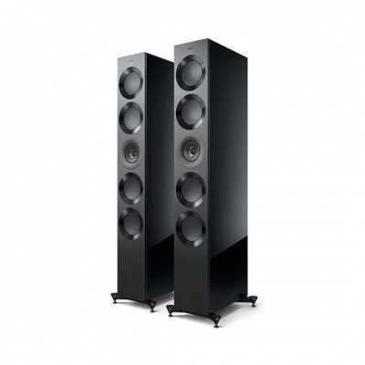 Напольная акустическая система KEF Reference 5 Meta High Gloss Black Grey – цена, описание и отзывы — фото